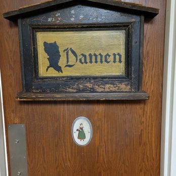 Metzger's German Restaurant - Ladies restroom - German Near Me - Ann Arbor, Michigan