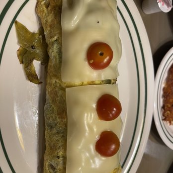 Hungry Jack's - spinach and mushroom omelette - American Near Me - Crosby, Texas