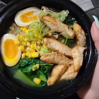 Ebisu - Chicken ramen, Chicken broth with spinach,mushrooms and bok choy - Ramen Near Me - East Providence, Rhode Island Ebisu - Chicken ramen, Chicken broth with spinach,mushrooms and bok choy - Ramen Near Me - East Providence, Rhode Island
