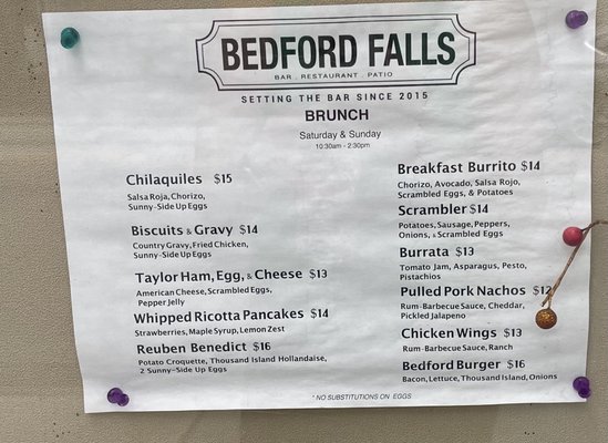 Menu photo 8 Bedford Falls - Charleston Charleston, SC