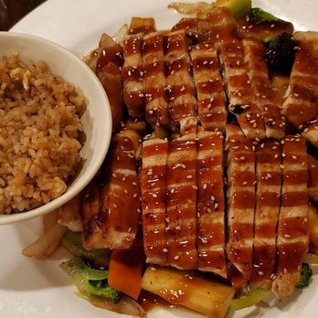 Sake House - Teriyaki Chicken with fried rice - Japanese Near Me - Jacksonville, Florida