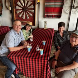 Covered Wagon Tours - We were inside the barn
