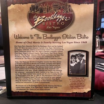 THE BOOTLEGGER ITALIAN BISTRO - 2053 Photos & 1816 Reviews - 7700 Las ...