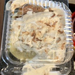 Slice of Coconut Cream Pie (unfortunately it melted by the time I got home)