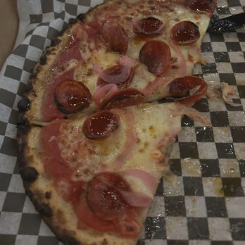 Monday Night Brewing - The Grove - Forgot to take a pic, but I ordered a whole pizza. It was the spicy one. - Breweries Near Me - Atlanta, Georgia Monday Night Brewing - The Grove - Forgot to take a pic, but I ordered a whole pizza. It was the spicy one. - Breweries Near Me - Atlanta, Georgia