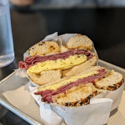 Otherside Bagel Co. - The Pauli-Boi - warm, hearty, delicious! @bilalandjesseatfood