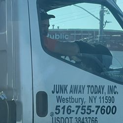 Junk Away - The truck that ran the red light and almost killed people.