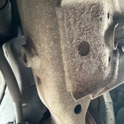 Gormley's Auto Center - Exhaust pipe. Super rusty..