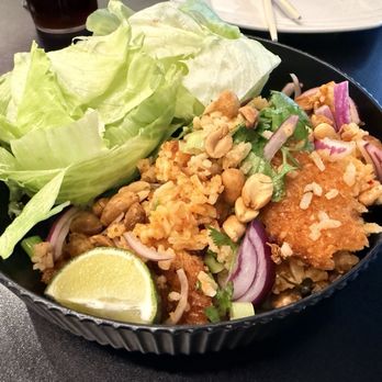 A Bite of Lao and Thai - Nam Khao (with no Nam) - Thai Near Me - Allen, Texas