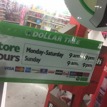 Dollar Tree - Posted hours - Discount Store Near Me - New Orleans, Louisiana