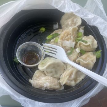 Huangcheng potstickers - B2.Napa Cabbage w.Shrimp Dumplings - Dim Sum Near Me - Oakland, California