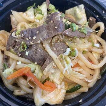 Yasai Japanese Grill - 7/1/22 (fri): Yaki Udon Beef. Tasty & tender! - Japanese Near Me - Irvine, California Yasai Japanese Grill - 7/1/22 (fri): Yaki Udon Beef. Tasty & tender! - Japanese Near Me - Irvine, California