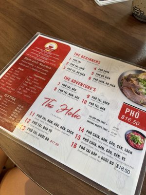 Menu photo 1 PhoHolic Hacienda Heights, CA