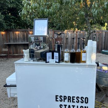 Espresso Station - Elevate your Bay Area event with our coffee cart! Serving handcrafted espresso, lattes, and seasonal drinks. Perfect for offices, weddings & - Coffee & Tea Near Me Espresso Station - Elevate your Bay Area event with our coffee cart! Serving handcrafted espresso, lattes, and seasonal drinks. Perfect for offices, weddings & - Coffee & Tea Near Me