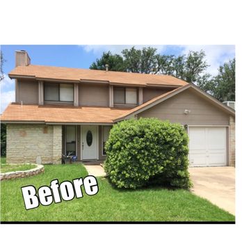 JP Exteriors - Before - Roofing Near Me - Austin, Texas
