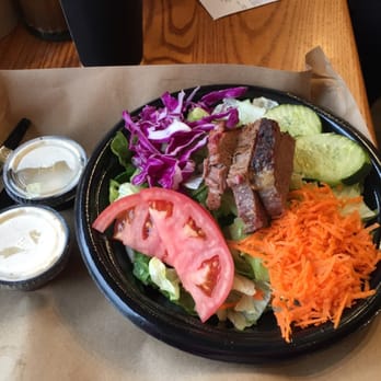 Mission BBQ - Salad with brisket - Barbeque Near Me - Roanoke, Virginia