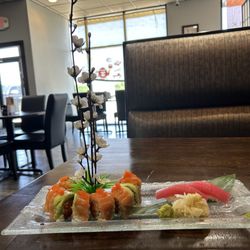 Hibachi Express & Sushi - B8. Double Salmon and Tuna Nigiri