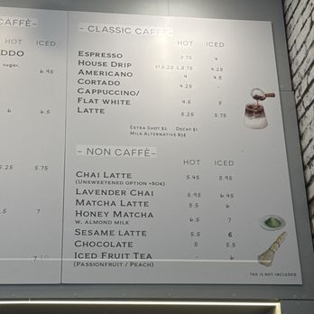 A’MORE Caffe - Classic drinks - Coffee & Tea Near Me - New York, New York A’MORE Caffe - Classic drinks - Coffee & Tea Near Me - New York, New York