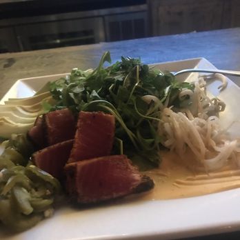 Bear & Bottle - That's a goddamned good blackened tuna salad! - Pubs Near Me - Madison, Wisconsin Bear & Bottle - That's a goddamned good blackened tuna salad! - Pubs Near Me - Madison, Wisconsin