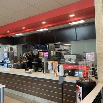 Burger King - the counter and counter area - Burgers Near Me - Jemison, Alabama