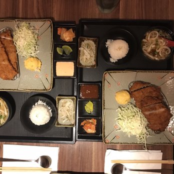 Miso - Spicy Donkatsu & Flounder Donkatsu combo with Udon - Japanese Near Me - Annandale, Virginia