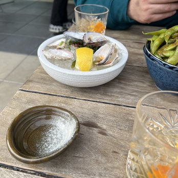 Kaiyo Rooftop - We ate all the oysters but you get an example of the size - Peruvian Near Me - San Francisco, California