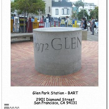 BART - Glen Park Station - Glen Park Station - Metro Stations Near Me - San Francisco, California