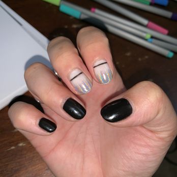 Today's Nails - I showed a picture and they were easily able to copy the image - Nail Salons Near Me - Santa Rosa, California Today's Nails - I showed a picture and they were easily able to copy the image - Nail Salons Near Me - Santa Rosa, California
