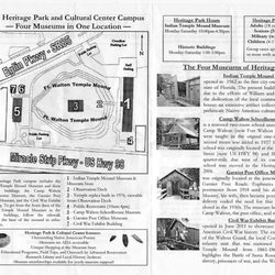 Ft Walton Temple Mound - Brochure pg 2 & 3