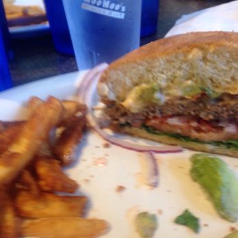 Moo Moo's Burger Barn - Beer batter fries are delicious and the burgers are yummy! - Burgers Near Me - Rocklin, California