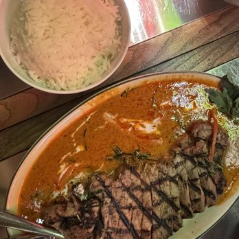 Gao Lhao - New York Steak Curry Rice - Thai Near Me - Seattle, Washington Gao Lhao - New York Steak Curry Rice - Thai Near Me - Seattle, Washington