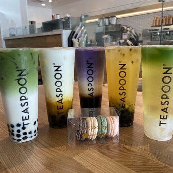 Teaspoon - Matcha Royale, Silky Mango, Dirty Ube, Lady Bug, Grasshopper - Bubble Tea Near Me - Folsom, California Teaspoon - Matcha Royale, Silky Mango, Dirty Ube, Lady Bug, Grasshopper - Bubble Tea Near Me - Folsom, California