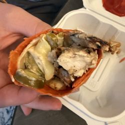 Spencerport Hots - Firemans Chicken wrap