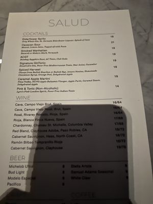 Menu photo 7 AC Bar & Bistro Los Angeles, CA