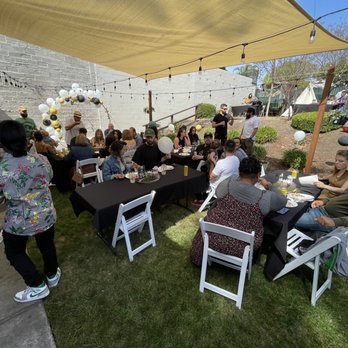 Passion for Catering - First level of venue (shaded) - Caterers Near Me - Hayward, California