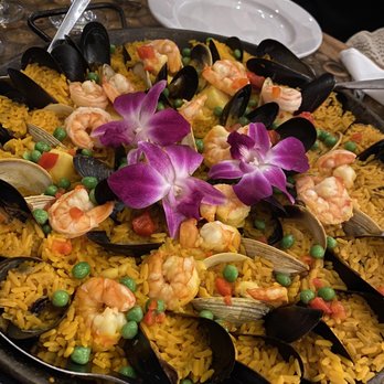 Sangria 71 - Seafood paella, would not recommend. - Spanish Near Me - Island Park, New York Sangria 71 - Seafood paella, would not recommend. - Spanish Near Me - Island Park, New York