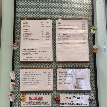 Say Coffee - Menu - Coffee & Tea Near Me - Toronto, Ontario Say Coffee - Menu - Coffee & Tea Near Me - Toronto, Ontario