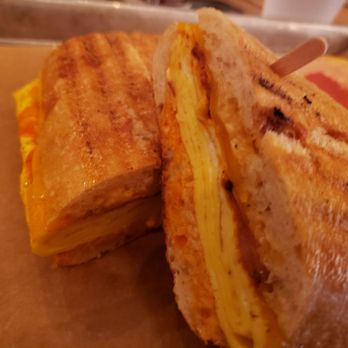The Eatery - Buffalo egg breakfast sandwich - Cafes Near Me - Wallingford, Connecticut