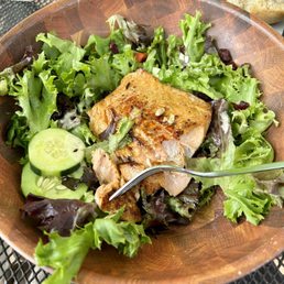 Maple-Glazed Salmon Salad