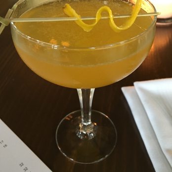 Catherine and Mary's - Golden Beats- gin, cocci americano, lemon, prosecco- so delish! - Italian Near Me - Memphis, Tennessee