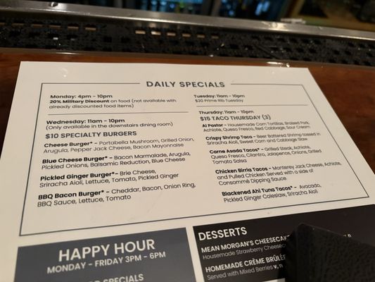 Menu photo 5 The Light Horse Alexandria, VA Menu photo 5 The Light Horse Alexandria, VA