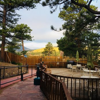 Historic Crag's Lodge - Deck/Pool area - Hotels Near Me - Estes Park, Colorado Historic Crag's Lodge - Deck/Pool area - Hotels Near Me - Estes Park, Colorado