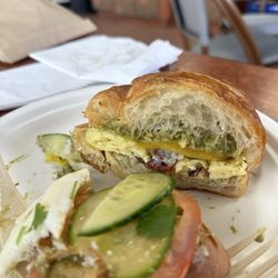 Royal Bakery & Café - Bacon and cheese egg croissant
