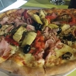Pizza Pino - Pizza jambon et artichaut