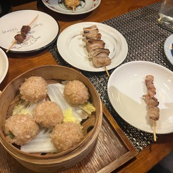 Yakitori Totto - assortment of food - Japanese Near Me - New York, New York Yakitori Totto - assortment of food - Japanese Near Me - New York, New York