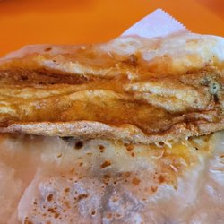 La Moreliana - My favorite: chile relleno burrito. It was not spicy, but hot salsa is available.