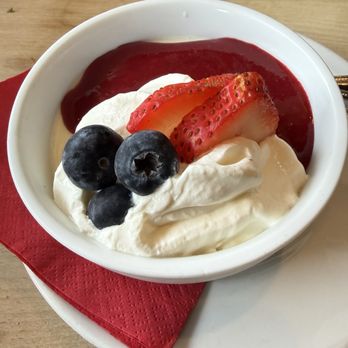 Nonni's Italian Bistro - Raspberry Panna Cotta - Italian Near Me - Seaside, Oregon