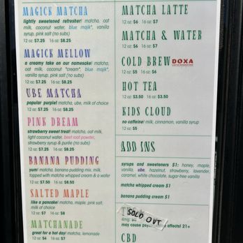 Magick Matcha - Menu - Coffee & Tea Near Me - Austin, Texas