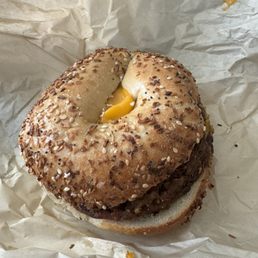 Sausage, Egg and Cheese Sandwich