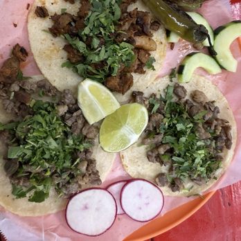 Tacos Las Amazonas - Pastor and bisteca - Food Trucks Near Me - Austin, Texas